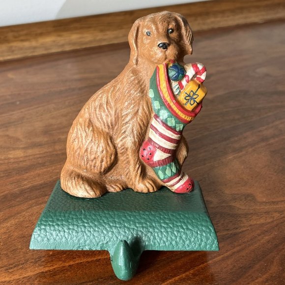 Midwest Holiday Midwest Eddie Bauer Castiron Golden Retriever Dog